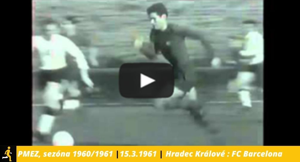 Čtvrtfinálová odveta Poháru mistrů evropských zemí 1960/1961 mezi Hradcem Králové a FC Barcelona hraná v Praze 15.3.1961. Zápas skončil 1:1. Postoupila FC Barcelona, která první zápas hraný 8.3.1961 v Barceloně vyhrála 4:0.