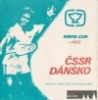 Program z Davis Cupu ČSSR - Dánsko | Archiv: Pavel Vrba