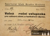 Málkova permanentka pro rok 1933