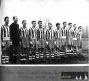 Spartak Hradec Králové – 1956 – 1. liga – Šindelář 3. zleva 